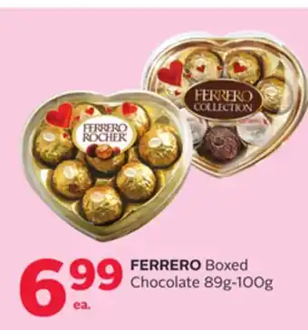 Rexall FERRERO Boxed Chocolate offer