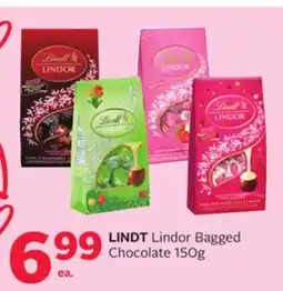 Rexall LINDT Lindor Bagged Chocolate offer