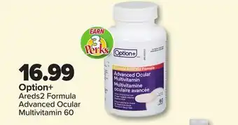 PharmaChoice Option+ Areds2 Formula Advanced Ocular Multivitamin offer