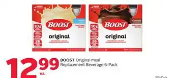 Rexall BOOST Original Meal Replacement Beverage 6-Pack offer