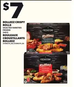 Independent City Market ROLLEEZ CRISPY ROLLS, 540 G offer