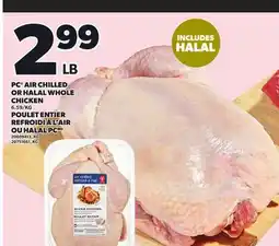 Independent City Market POULET ENTIER REFROIDI À L'AIR OU HALAL PCMD offer