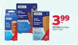 Rexall OPTION + Bandages offer