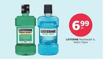 Rexall LISTERINE Mouthwash offer