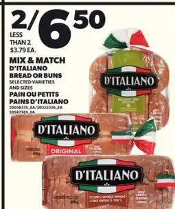 Independent City Market D'ITALIANO BREAD BUNS offer