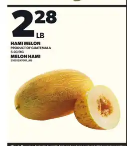 Independent City Market HAMI MELON offer