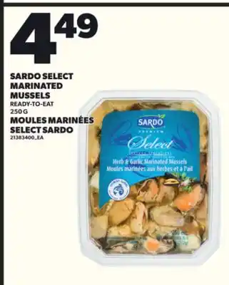 Independent City Market SARDO SELECT MARINATED MUSSELS, 250 G offer