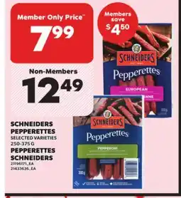 Independent City Market SCHNEIDERS PEPPERETTES, 250-375 G offer