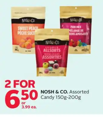 Rexall NOSH & CO. Assorted Candy offer