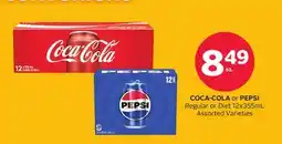 Rexall COCA-COLA or PEPSI Regular or Diet offer