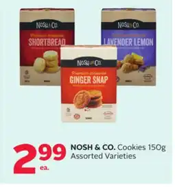 Rexall NOSH & CO. Cookies offer