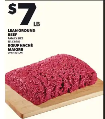 Independent City Market LEAN GROUND BEEF offer