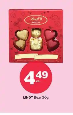 Rexall LINDT Bear offer