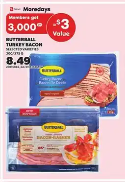 Independent City Market BUTTERBALL TURKEY BACON offer