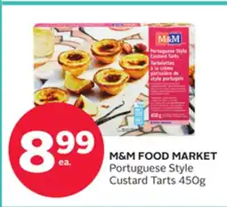 Rexall M & M FOOD MARKET Portuguese Style Custard Tarts offer