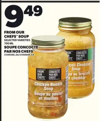 Independent City Market SOUPE CONCOCTÉ PAR NOS CHEFS , 700 ML offer