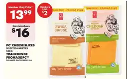 Independent City Market PC CHEESE SLICES, 500 G offer