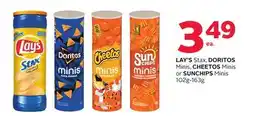 Rexall LAY'S Stax, DORITOS Minis, CHEETOS Minis or SUNCHIPS Minis offer