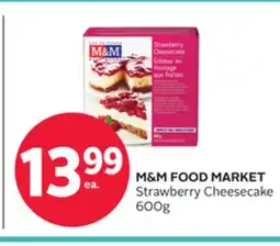 Rexall M & M FOOD MARKET Strawberry Cheesecake offer