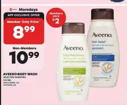 Independent City Market AVEENO BODY WASH, 532 ML offer