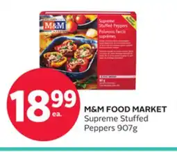 Rexall M & M FOOD MARKET Supreme Stuffed Peppers 907g offer