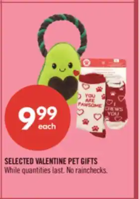 Shoppers Drug Mart SELECTED VALENTINE PET GIFTS offer