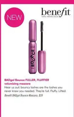 Shoppers Drug Mart Benefit BADgal Bounce Mascara offer