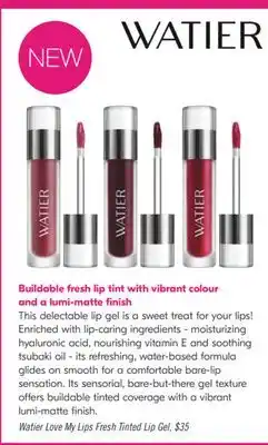 Shoppers Drug Mart Buildable fresh lip tint with vibrant colour and a lumi-matte finish offer