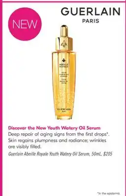 Shoppers Drug Mart GUERLAIN PARIS Discover the New Youth Watery Oil Serum offer