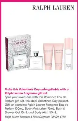 Shoppers Drug Mart Ralph Lauren Romance 4 Piece Gift Set offer