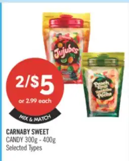 Shoppers Drug Mart CARNABY SWEET CANDY offer