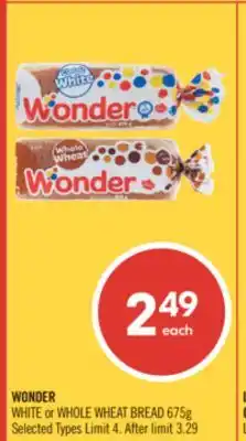 Shoppers Drug Mart WONDER offer