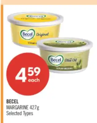 Shoppers Drug Mart BECEL MARGARINE offer