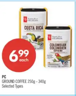 Shoppers Drug Mart PC GROUND COFFEE offer