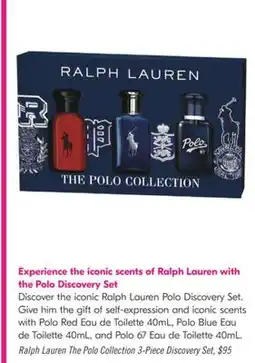 Shoppers Drug Mart Ralph Lauren The Polo Collection 3-Piece Discovery Set offer