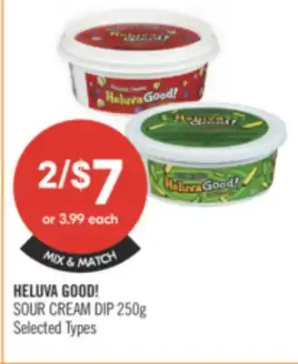 Shoppers Drug Mart HELUVA GOOD! SOUR CREAM DIP offer