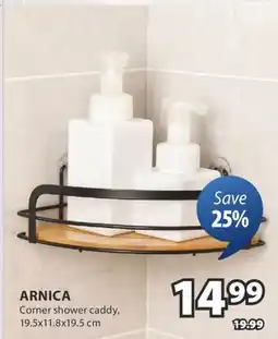 JYSK ARNICA Corner shower caddy offer