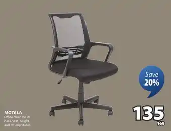 JYSK MOTALA Office chair offer