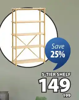 JYSK VANDSTED 5-TIER SHELF offer