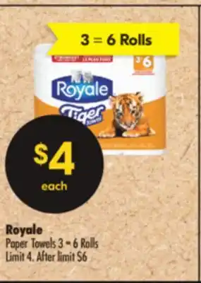 Shoppers Drug Mart Royale Paper Towels offer