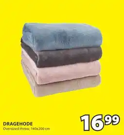 JYSK DRAGEHODE Oversized throw offer