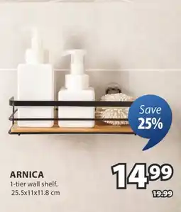 JYSK ARNICA 1-tier wall shelf offer