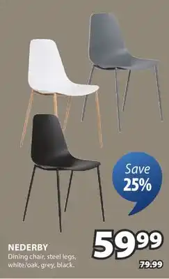 JYSK NEDERBY Dining chair offer