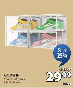 JYSK GODWIN Shoe display box offer