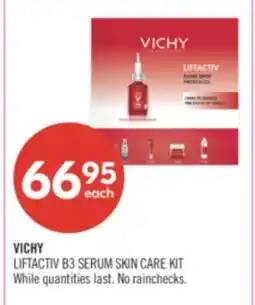 Shoppers Drug Mart VICHY LIFTACTIV B3 SERUM SKIN CARE KIT offer