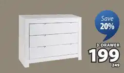 JYSK HULL 3-DRAWER offer