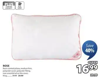 JYSK ROSE scented pillow offer