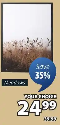 JYSK Meadows Framed Art offer