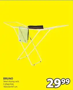 JYSK BRUNO Steel drying rack offer