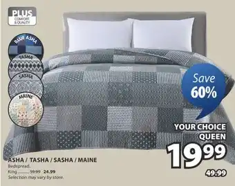 JYSK ASHA/TASHA/SASHA QUEEN Bedspread offer